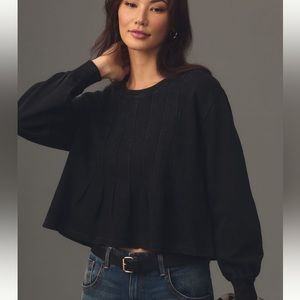 Pilcro box pleat shirt